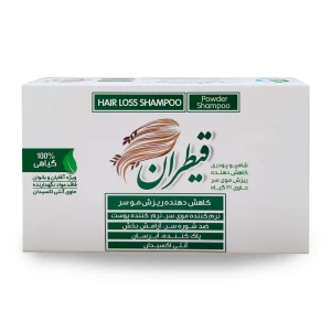 شامپو 21 گیاه قیطران پودری - افزایش رشد و کاهش ریزش موی سر - کیاوین